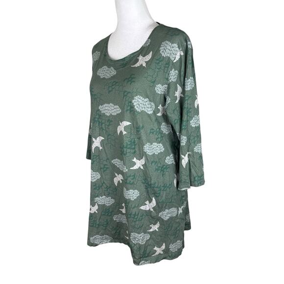 Gudrun Sjoden Boho Organic Cotton Autumn Collection 2024 Tunic Top Size Medium - Picture 5 of 7